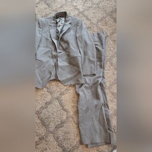 Gray Two-Piece Suit